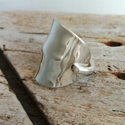 Silver Spoon Ring